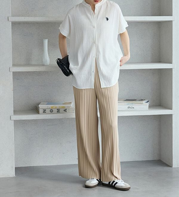 GeeRA（ジーラ）の「【スッキリ細見え】イージー美脚パンツ（フルレングスパンツ）」｜詳細画像