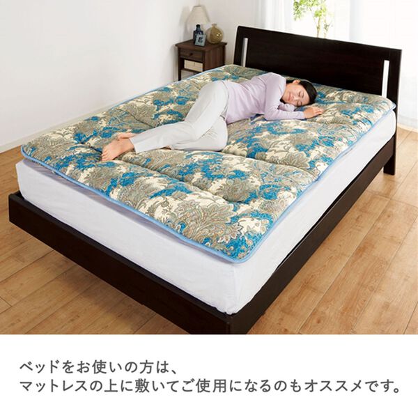 「腰に優しい日本製防ダニ・抗菌防臭＆バランス敷布団（敷布団）」｜詳細画像