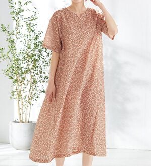 LAVIENNE（ラヴィエンヌ）の「ひんやり！ゆる涼ルームワンピース（パジャマ・ルームウェア）」｜詳細画像