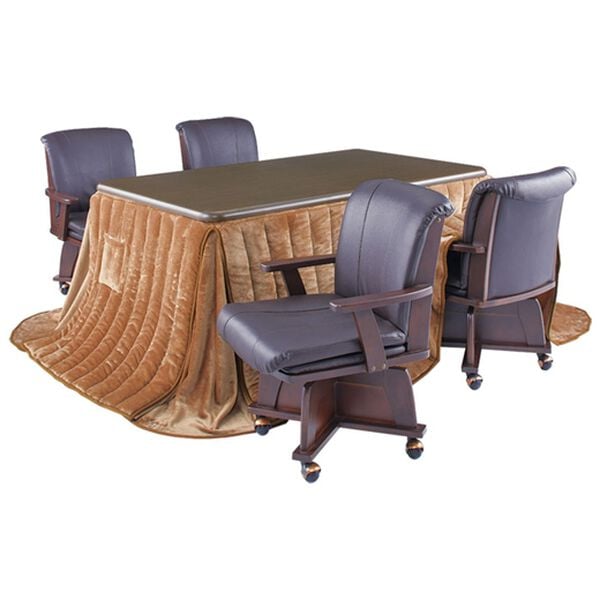 「極あったかダイニングこたつ布団フルセット（こたつテーブル）」｜詳細画像