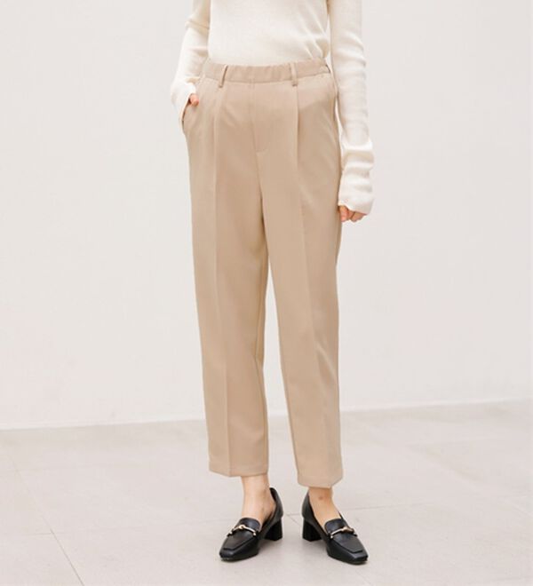 GeeRA（ジーラ）の「【2点セット】ペプラムジャケットセットアップスーツ（パンツスーツ）」｜詳細画像