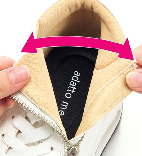 ルフラン（ルフラン）の「サイドジッパー４Ｅハイカットスニーカー（スニーカー）」｜詳細画像