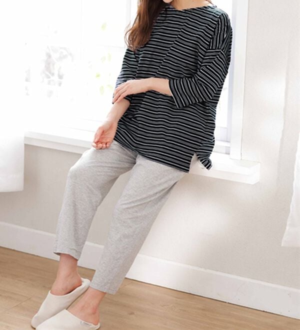 LAVIENNE（ラヴィエンヌ）の「１日中着ていたくなる綿１００％パジャマ（パジャマ・ルームウェア）」｜詳細画像