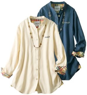 ルフラン（ルフラン）の「【２色組】【ＡＰ】きちんと見えブラウスジャケット（シャツ）」｜2色組