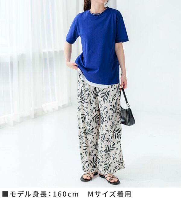 BELLUNA（ベルーナ）の「綿１００％大人顔サマ見えＴシャツ（Tシャツ）」｜詳細画像