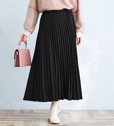 BELLUNA（ベルーナ）の「洗っても形が崩れにくい！プリーツスカート（ロングスカート）」