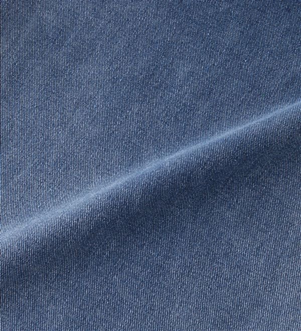 RANAN（ラナン）の「配色サイドフリンジワイドデニム（フルレングスパンツ）」｜詳細画像