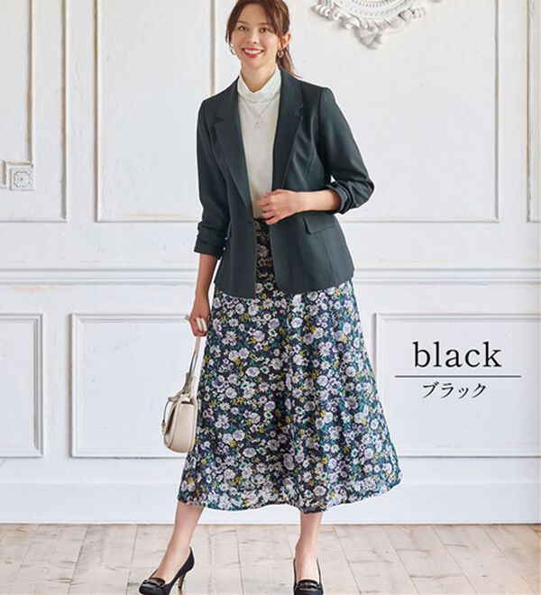 BELLUNA（ベルーナ）の「＜楽スタフィット＞テーラードジャケット（テーラードジャケット）」｜詳細画像