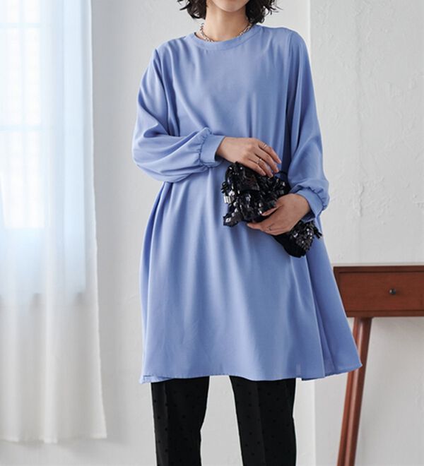 RANAN（ラナン）の「２ＷＡＹボタン使いフレアーブラウス（ブラウス）」｜詳細画像