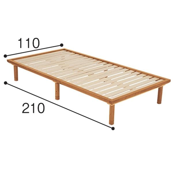 「畳マット付き天然木ベッド（ベッド）」｜詳細画像