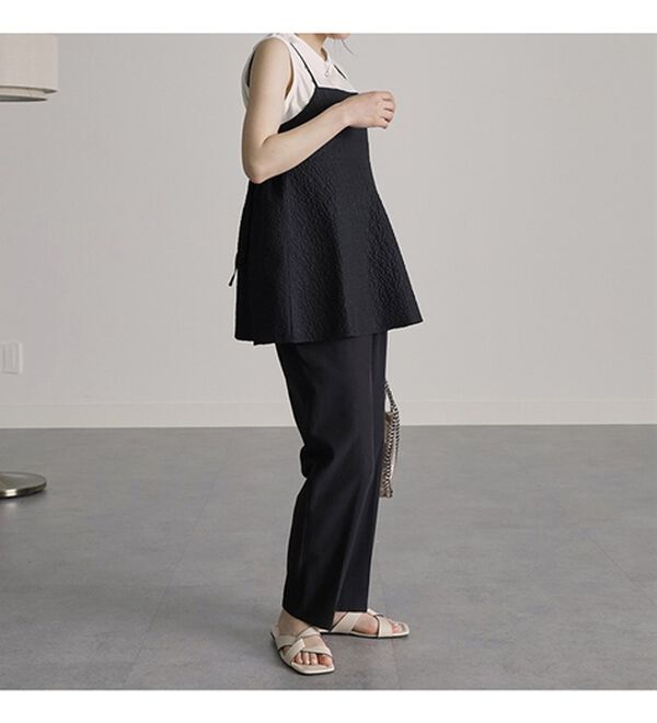 RANAN（ラナン）の「ふくれジャカードキャミブラウス（ブラウス）」｜詳細画像