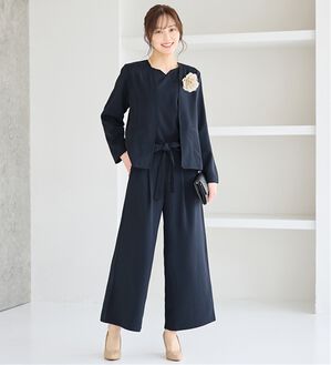 alotta（アロッタ）の「【３点セット】洗える！フォーマルセットアップ（その他スーツ）」｜ネイビー