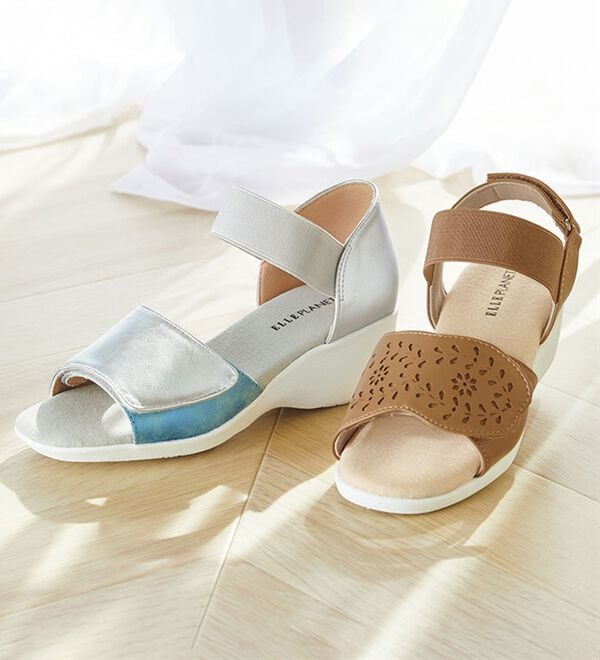 BELLUNA（ベルーナ）の「＜エル　プラネット＞ワイズ調節可能サンダル（サンダル・ミュール）」｜詳細画像