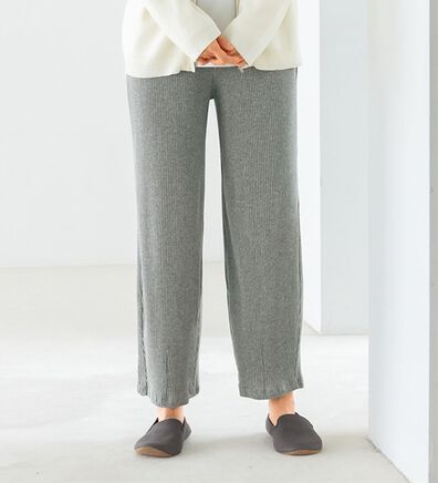 LAVIENNE（ラヴィエンヌ）の「お外でＬＡＶＩＨＯＴ！カーブシルエットパンツ（フルレングスパンツ）」
