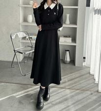 GeeRA（ジーラ）の「【U.S. POLO ASSN.】ポロ衿カットソーワンピース（その他ワンピース）」