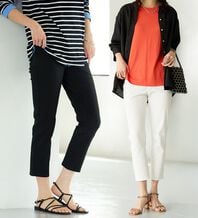 BELLUNA（ベルーナ）の「【再入荷】美ストレッチ素材アンクル丈レギンスパンツ（クロップドパンツ）」