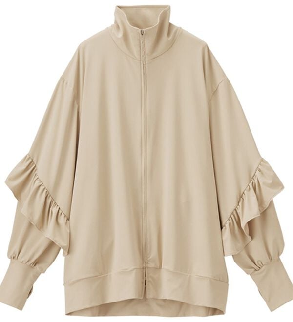 RANAN（ラナン）の「フリルラッシュガードブルゾン（ブルゾン）」｜詳細画像