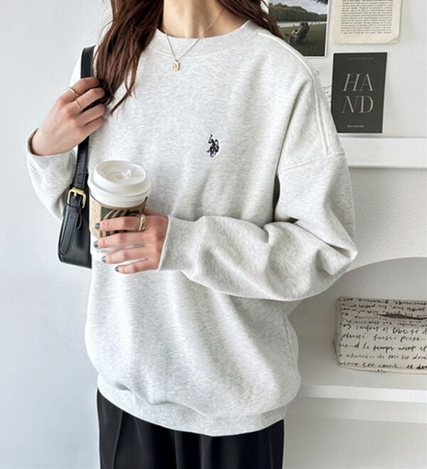 GeeRA（ジーラ）の「【U.S. POLO ASSN.】表ピーチ裏起毛スウェット（トレーナー・スウェット）」｜詳細画像