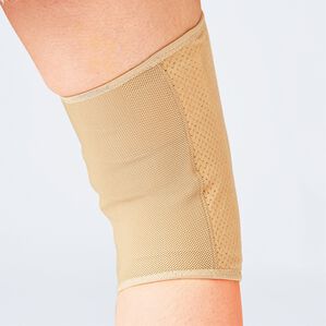 「よこあみ整骨院畠山先生考案　皮膚感覚ひざサポーター（サポーター・肩腰膝ケア）」｜ベージュ