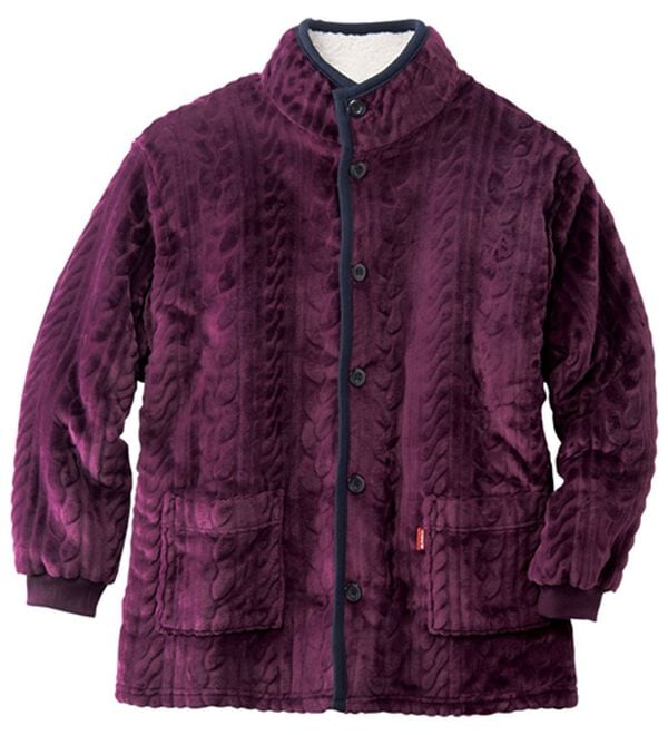 「＜ホカロン＞吸湿発熱わた使用！着るホカロンジャケット（メンズジャケット）」｜ワイン