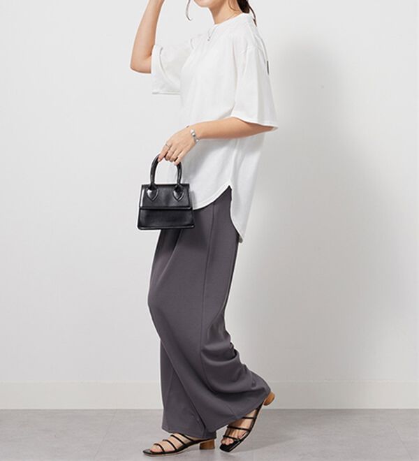 GeeRA（ジーラ）の「プリントチュニックＴシャツ（カットソー）」｜詳細画像