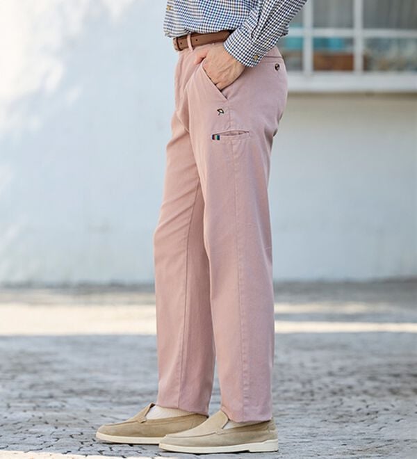 「＜アーノルド　パーマー＞デニム＆チノから選べる定番ストレッチパンツ（メンズフルレングスパンツ）」｜詳細画像