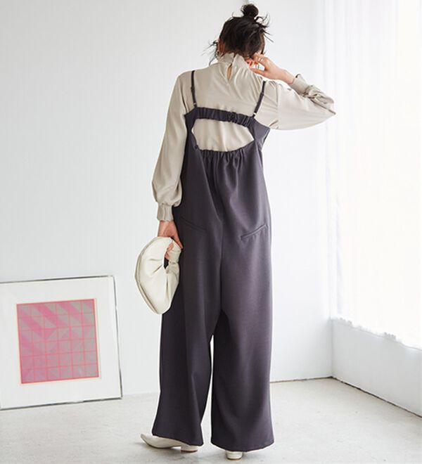 RANAN（ラナン）の「スカラップリブニット使いブラウス（ブラウス）」｜詳細画像