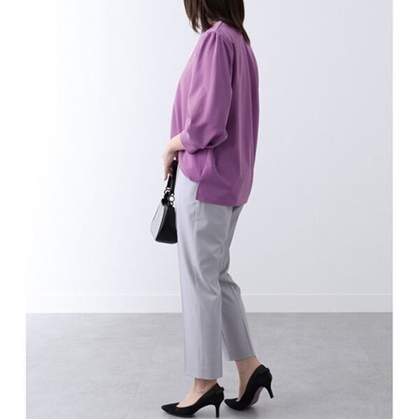 BELLUNA（ベルーナ）の「快適機能付！美脚見えテーパードパンツ（テーパードパンツ）」｜詳細画像