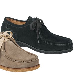 「＜レッドウッドリバー＞やわらか牛革カジュアルシューズ（メンズスニーカー）」｜ブラック