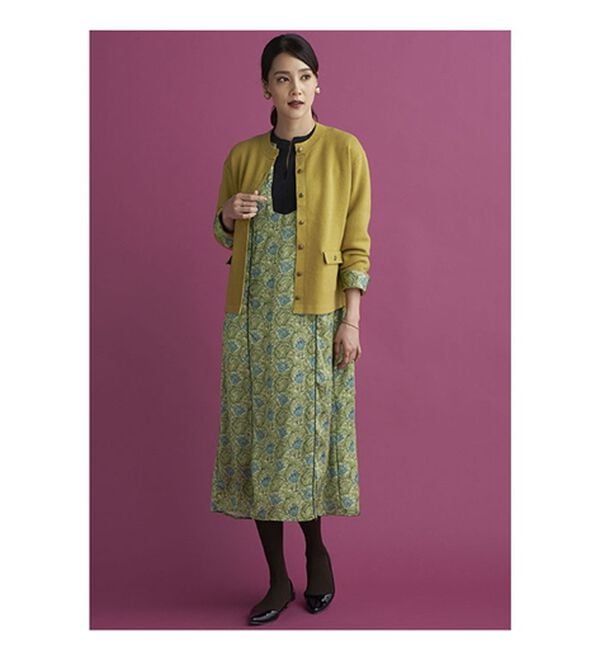 BELLUNA（ベルーナ）の「＜ウィリアムモリス柄＞カーディガン（ニットカーディガン）」｜詳細画像