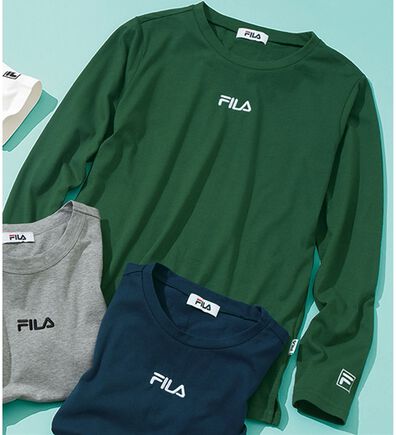 「＜フィラ＞ワンポイント刺しゅうＴシャツ（メンズカットソー）」