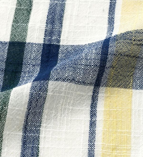 ルフラン（ルフラン）の「【２色組】涼しげチェック柄切替ブラウス＜リチュア＞（ブラウス）」｜詳細画像