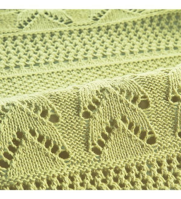 BELLUNA（ベルーナ）の「綿麻フードデザイン透かし編ニットジャケット（その他ジャケット）」｜詳細画像