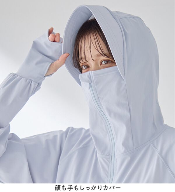 Viola e Viola（ヴィオラ エ ヴィオラ）の「水陸両用！万能UVパーカー（パーカー）」｜詳細画像