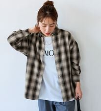 BELLUNA（ベルーナ）の「サラッと軽い！チェック柄シャツ（シャツ）」