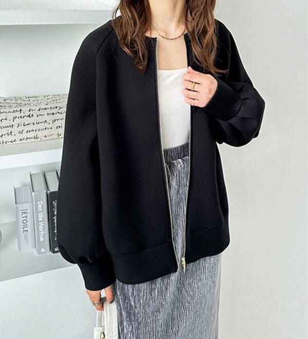 GeeRA（ジーラ）の「前後２ＷＡＹダブルジップスウェット（カットソー）」｜詳細画像