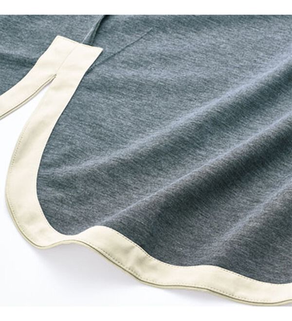 BELLUNA（ベルーナ）の「はっ水加工ボンディング素材ロング丈パーカー（ロングコート）」｜詳細画像