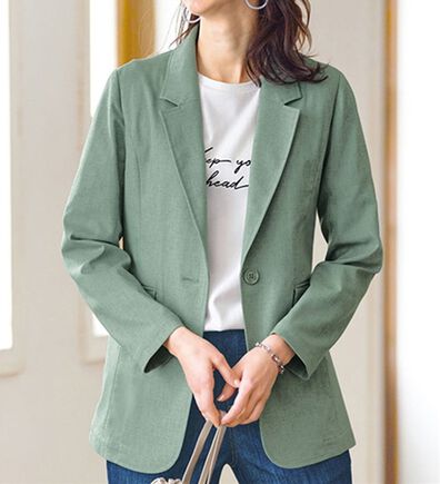 BELLUNA（ベルーナ）の「カジュアルコーデにきちんと感を！テーラードジャケット（テーラードジャケット）」