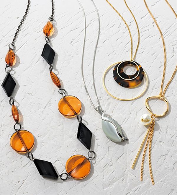 ルフラン（ルフラン）の「【４色組】ゆる感なめらかプルオーバーネックレス付（カットソー）」｜詳細画像