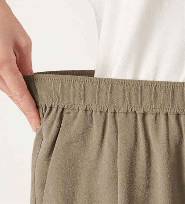 BELLUNA（ベルーナ）の「【快適Ｌａｂ．】驚きの軽さ！エアリードライワイドパンツ（ワイドパンツ・ガウチョ）」｜詳細画像