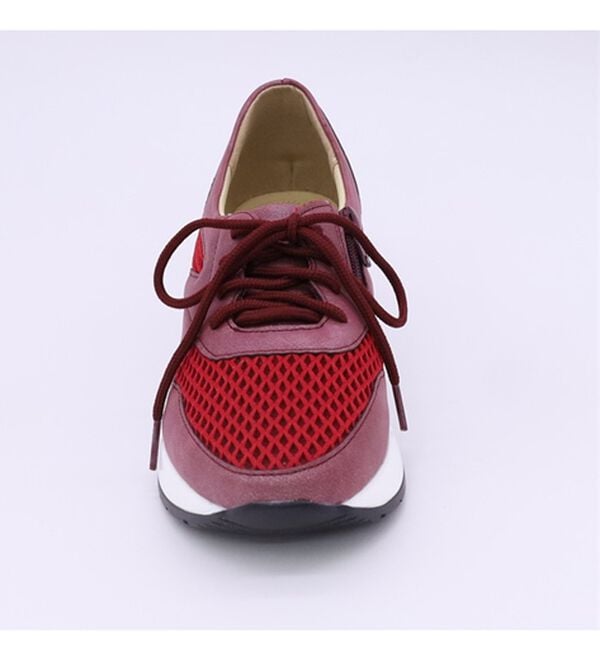 BELLUNA（ベルーナ）の「夏でも快適メッシュ素材ウェッジスニーカー（スニーカー）」｜詳細画像