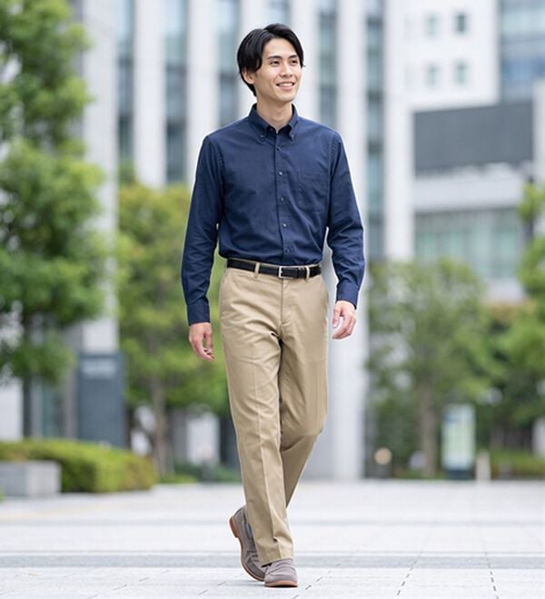 「ポロ・ビーシーエス　定番ストレッチチノパンツ（メンズスラックス）」｜詳細画像