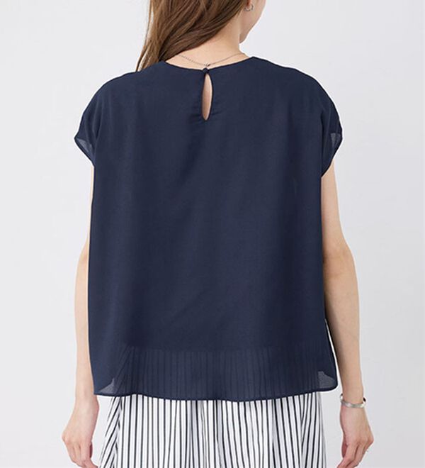 Pierrot（ピエロ）の「シフォンフレンチブラウス（ブラウス）」｜詳細画像