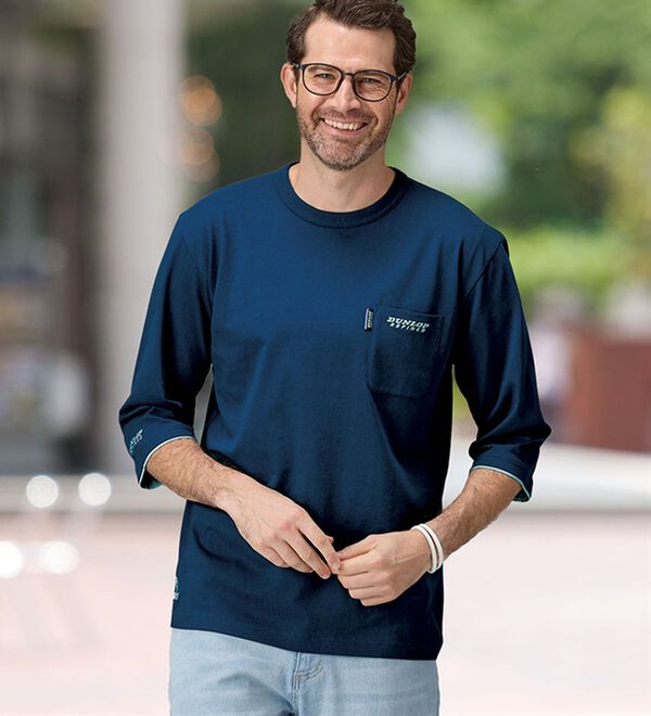 「【５色組】＜ダンロップ・リファインド＞品質自慢のベーシックＴシャツ（メンズＴシャツ）」｜詳細画像