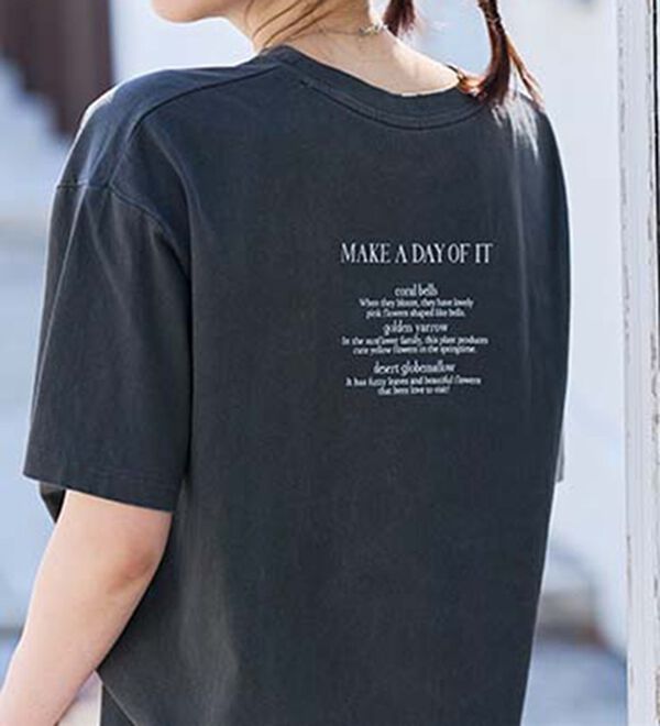 RANAN（ラナン）の「ヴィンテージライクロゴTシャツ（カットソー）」｜詳細画像