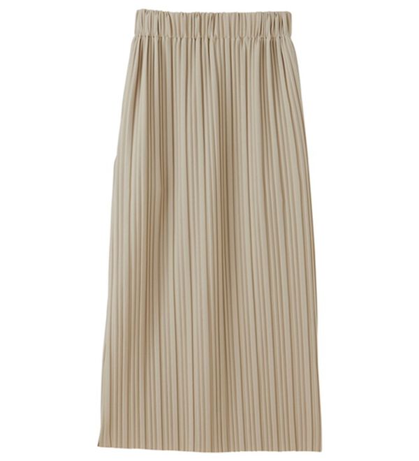 GeeRA（ジーラ）の「セルフカットプリーツナロースカート（ロングスカート）」｜詳細画像