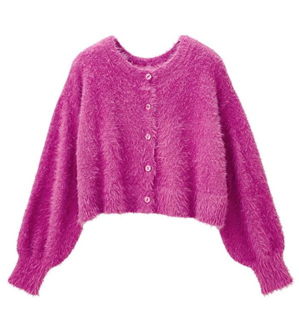 GeeRA（ジーラ）の「前後２ＷＡＹシャギー袖ボリュームニット（ニット・セーター）」｜詳細画像