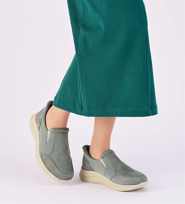 ルフラン（ルフラン）の「＜あとりえＯＫＡＤＡ＞５Ｅすぽ履きローリングスリッポン（スリッポン）」｜詳細画像