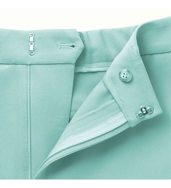 VINNO（ヴィノ）の「スリットクロップドテーパードパンツ（フルレングスパンツ）」｜詳細画像