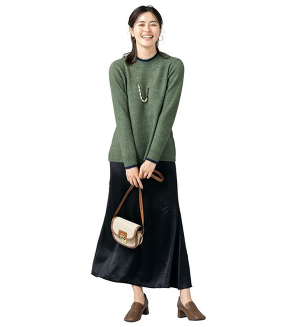 ルフラン（ルフラン）の「肌心地やわらか＊カラフルニット（ニット・セーター）」｜詳細画像